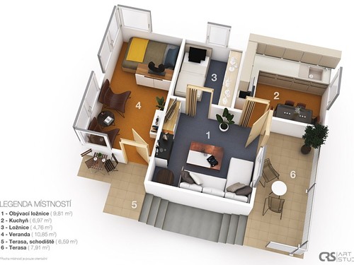 Prodaná chata 50 m², pozemek 487 m²