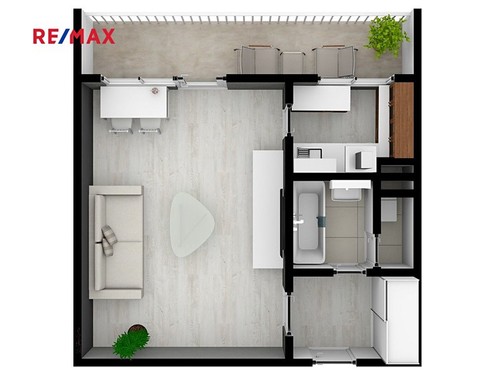 Prodaný byt 1+kk 28 m²