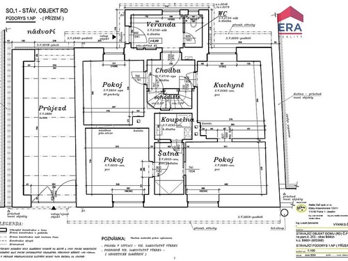 Prodaná chalupa 175 m², pozemek 343 m²