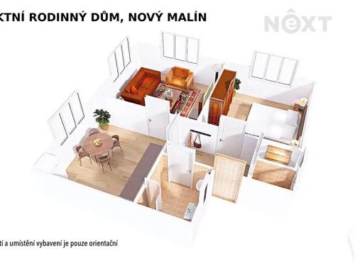 Prodej domu 130 m², pozemek 482 m²
