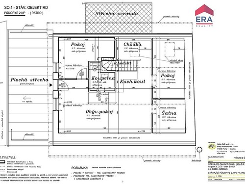 Prodaná chalupa 175 m², pozemek 343 m²