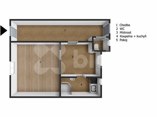 Prodaný dům 70 m², pozemek 305 m²