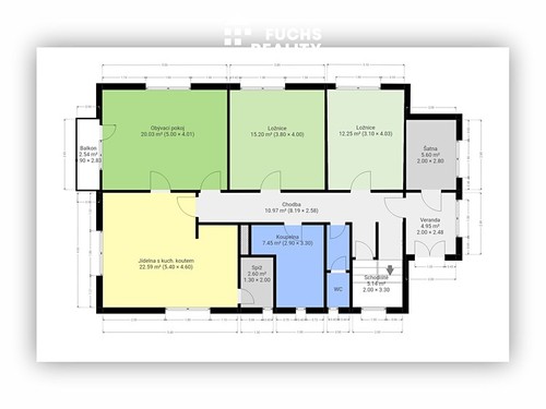 Prodaný dům 190 m², pozemek 1937 m²