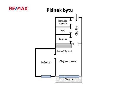 Prodaný byt 2+kk 62 m²