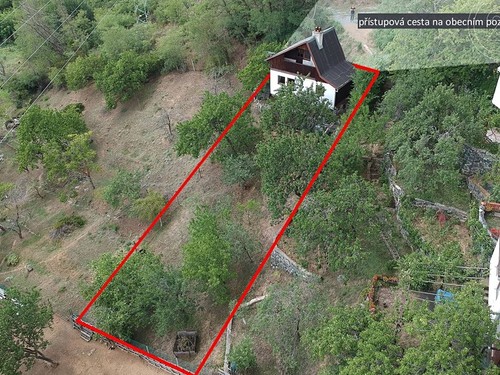 Prodaná chata 50 m², pozemek 388 m²