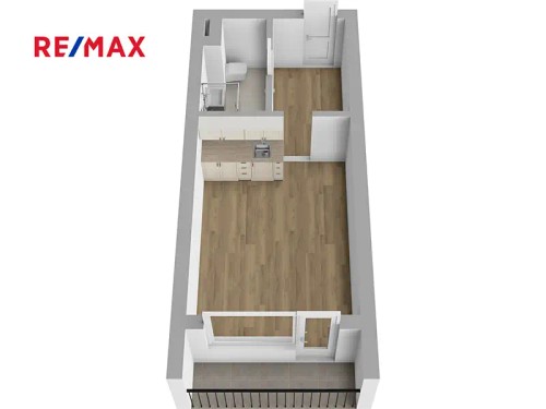 Prodaný byt 1+kk 30 m²