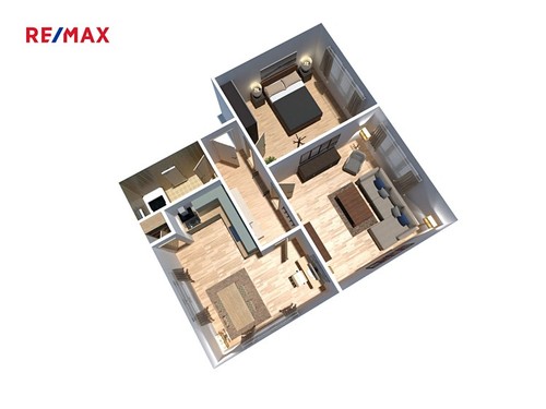 Prodaný byt 3+kk 68 m²