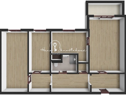 Prodaný byt 3+1 67 m²