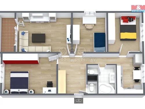Prodej bytu 4+1 85 m²