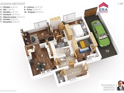 Prodaná chalupa 175 m², pozemek 343 m²
