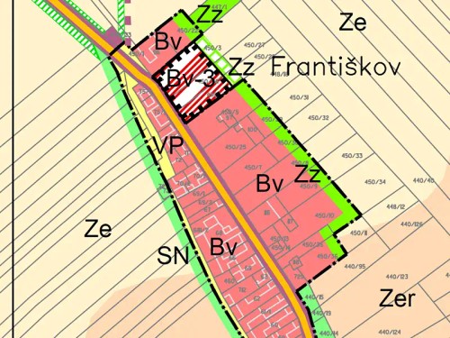 Prodej stavebního pozemku 984 m²