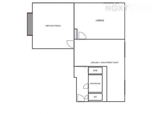 Prodaný byt 3+kk 81 m²