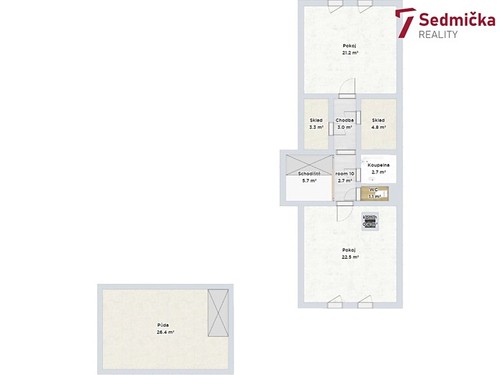 Prodaný dům 150 m², pozemek 447 m²