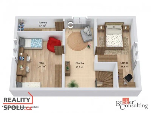Prodaný dům 140 m², pozemek 2750 m²