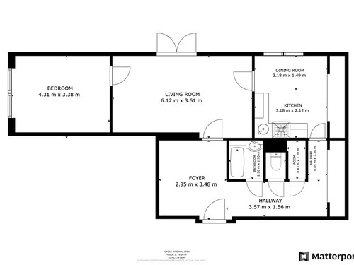 Prodaný byt 2+1 72 m²