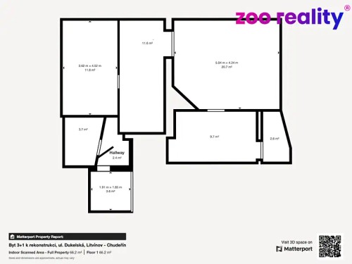 Prodaný byt 3+1 64 m²