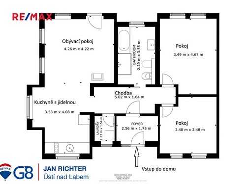 Prodaný dům 83 m², pozemek 899 m²