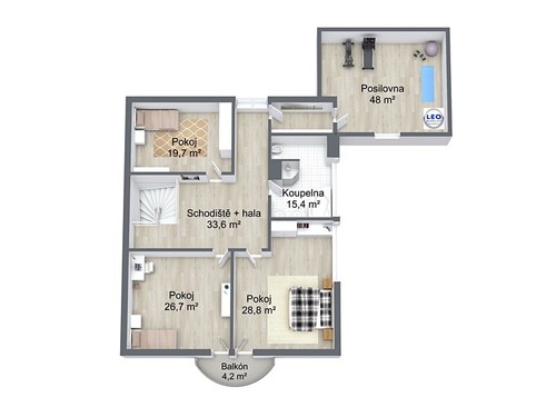 Prodaný dům 370 m², pozemek 1500 m²