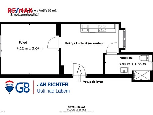 Prodaný byt 1+1 36 m²