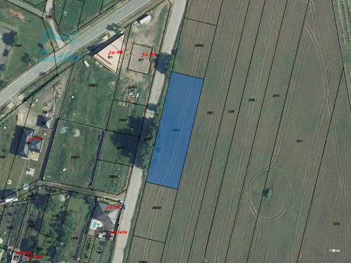Prodej stavebního pozemku 1749 m²