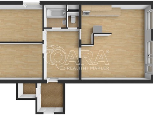 Prodaný byt 3+1 83 m²