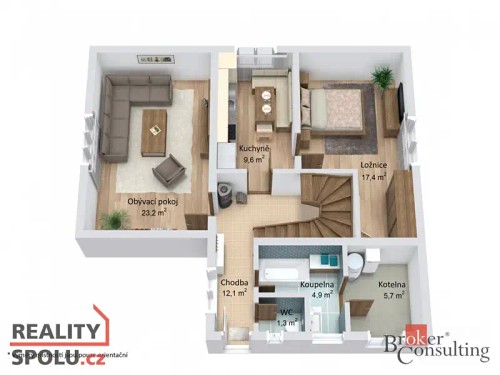 Prodaný dům 140 m², pozemek 2750 m²