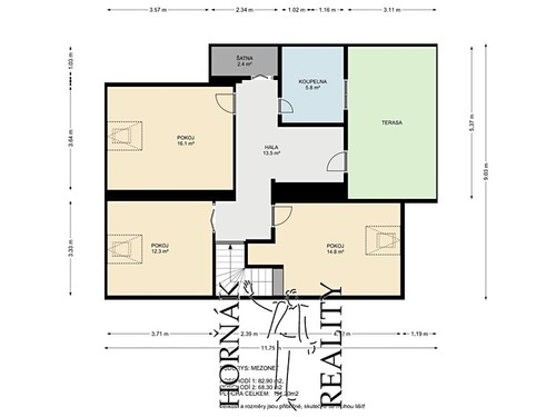 Prodaný byt 5+kk 129 m²