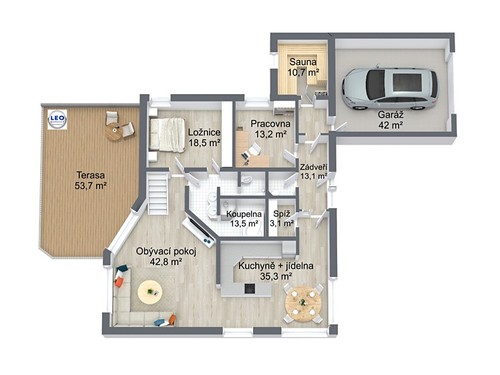 Prodaný dům 370 m², pozemek 1500 m²