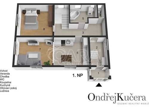 Prodaná chalupa 150 m², pozemek 1778 m²