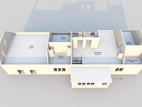 Prodaný dům 179 m², pozemek 1770 m²