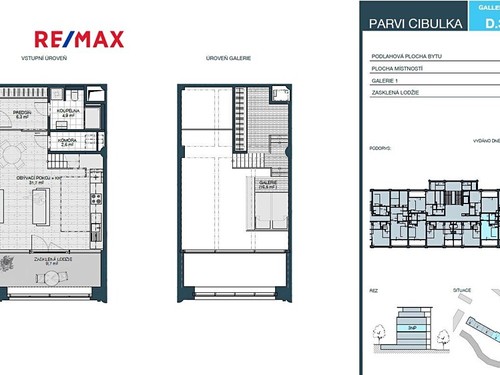 Prodej atypického bytu 62 m²