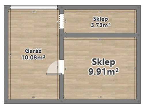 Prodej chaty 44 m², pozemek 352 m²