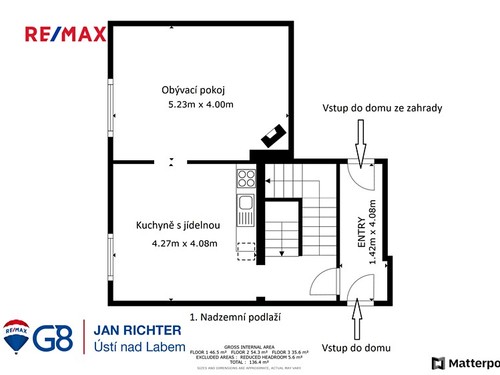 Prodaný dům 136 m², pozemek 233 m²