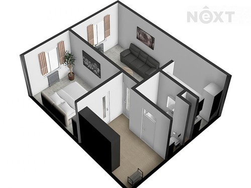 Prodaný byt 2+kk 40 m²