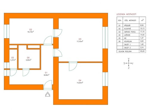 Prodaný byt 2+1 125 m²