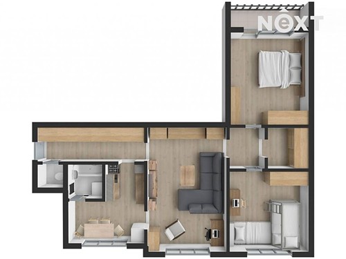 Prodaný byt 3+1 78 m²