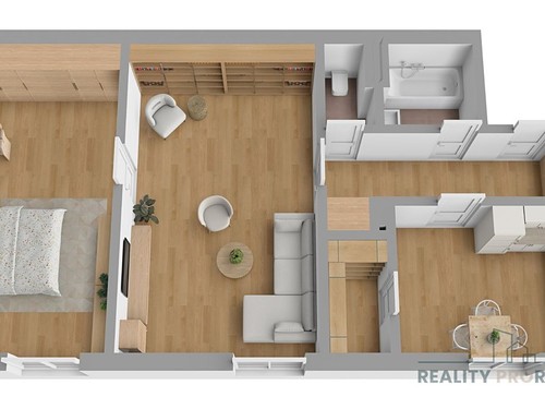 Prodaný byt 2+1 65 m²