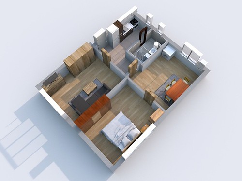 Prodaný byt 3+kk 55 m²