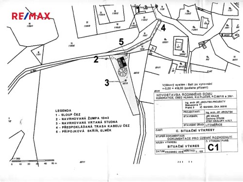 Prodej stavebního pozemku 1249 m²