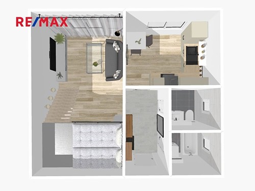 Prodaný byt 1+1 36 m²