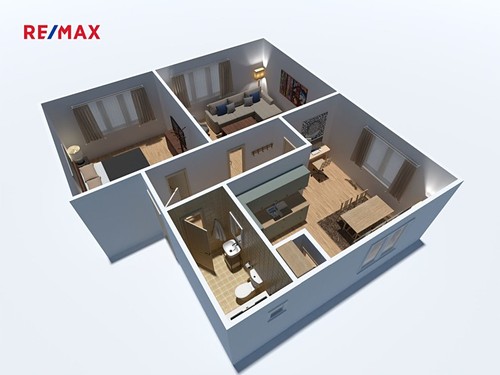 Prodaný byt 3+kk 68 m²