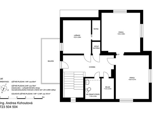 Prodaný dům 191 m², pozemek 2572 m²