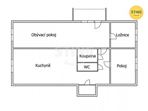 Prodaný byt 3+1 75 m²