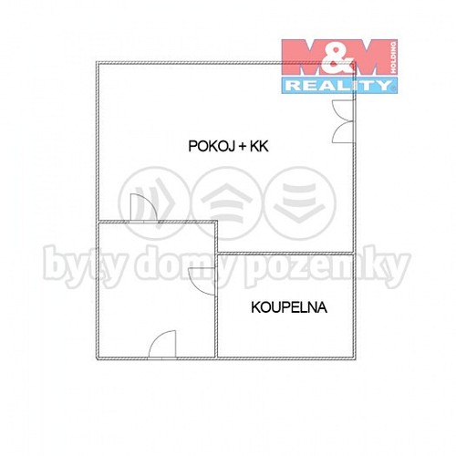 Prodaný byt 1+kk 19 m²