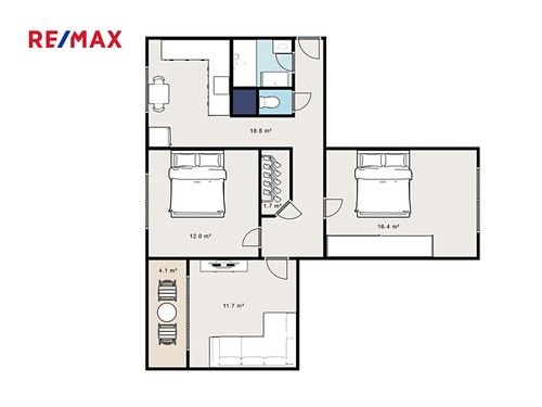 Prodaný byt 3+1 67 m²