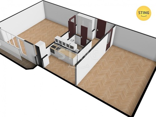 Prodaný byt 2+1 58 m²