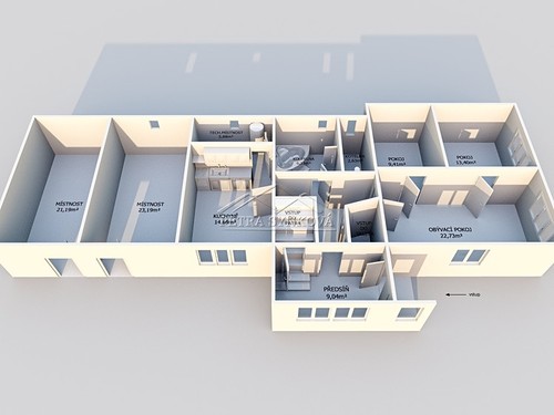 Prodaný dům 179 m², pozemek 1770 m²