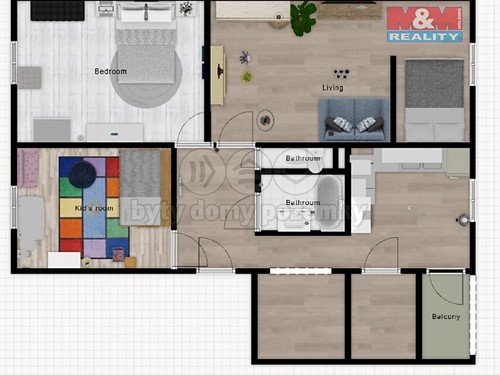 Prodaný byt 3+1 74 m²