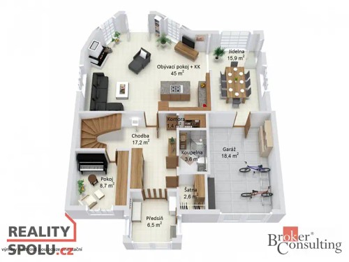 Prodej domu 202 m², pozemek 965 m²