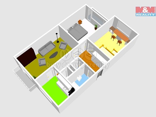 Prodaný byt 3+1 75 m²